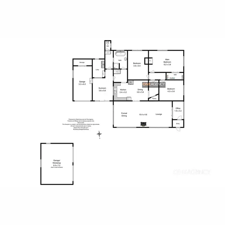 Floorplan of Homely house listing, 309 Jocks Road, Forest TAS 7330