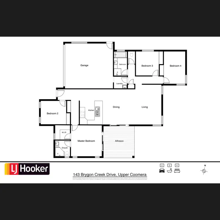 Floorplan of Homely house listing, 143 Brygon Creek Drive, Upper Coomera QLD 4209