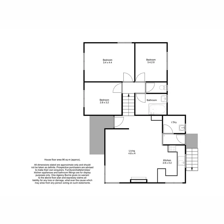 Floorplan of Homely house listing, 22 Belton Street, Acton TAS 7320