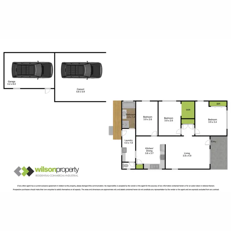 Floorplan of Homely house listing, 28 Newman Crescent, Traralgon VIC 3844