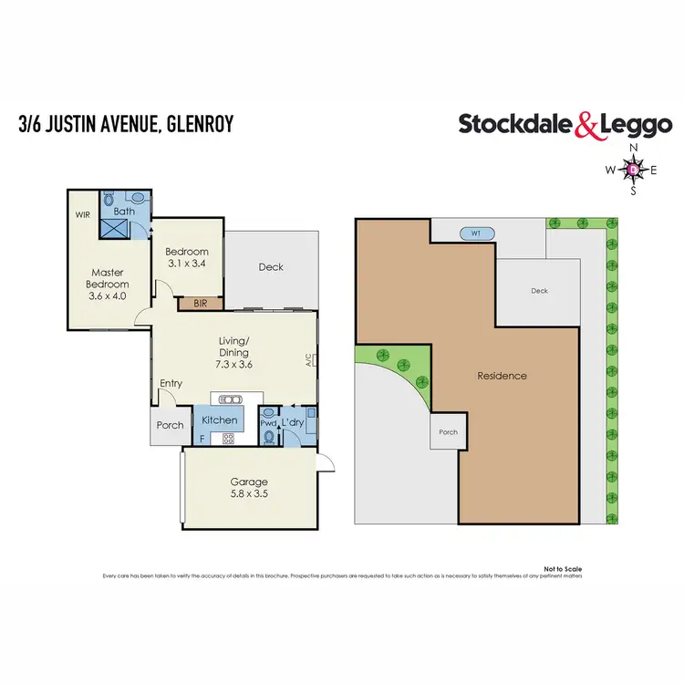 Floorplan of Homely unit listing, 3/6 Justin Avenue, Glenroy VIC 3046