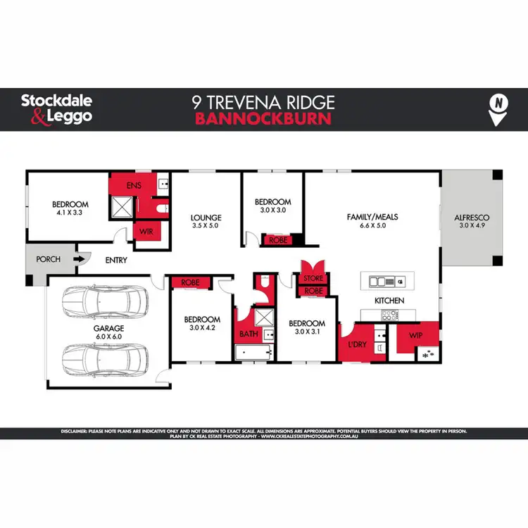 Floorplan of Homely house listing, 9 Trevena Ridge, Bannockburn VIC 3331