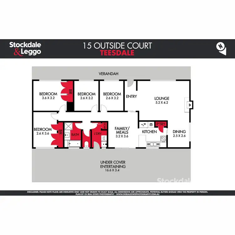 Floorplan of Homely house listing, 15 Outside Court, Teesdale VIC 3328