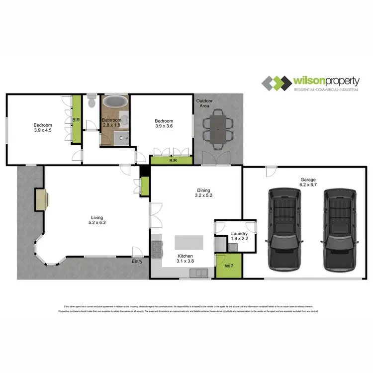Floorplan of Homely unit listing, 1/1 Munro Street, Traralgon VIC 3844