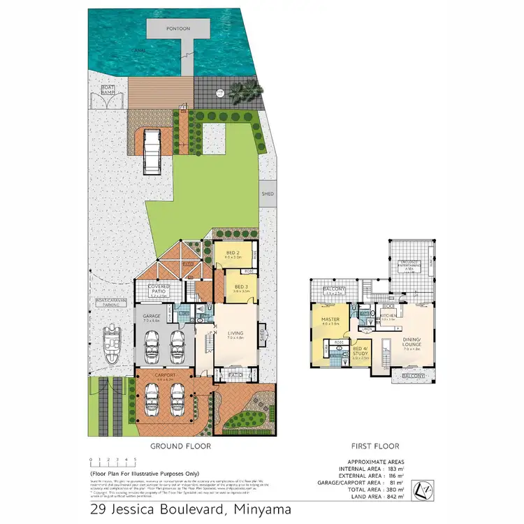 Floorplan of Homely house listing, 29 Jessica Boulevard, Minyama QLD 4575