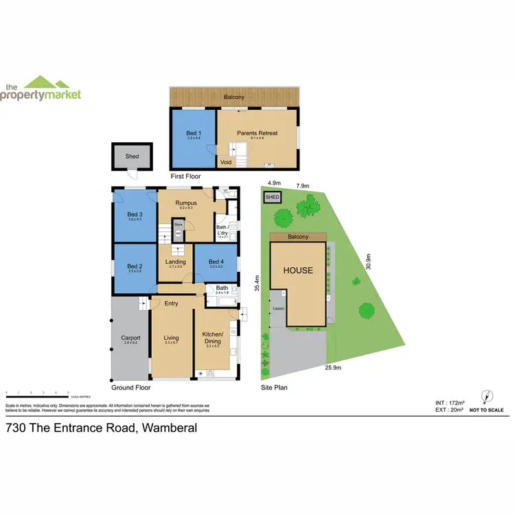 Floorplan of Homely house listing, 730 The Entrance Road, Wamberal NSW 2260
