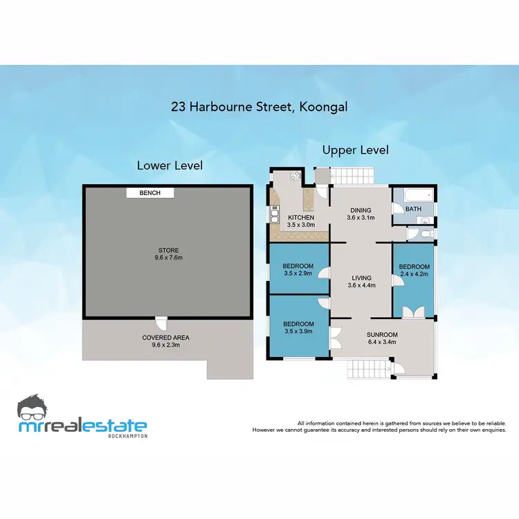 Floorplan of Homely house listing, 23 Harbourne Street, Koongal QLD 4701