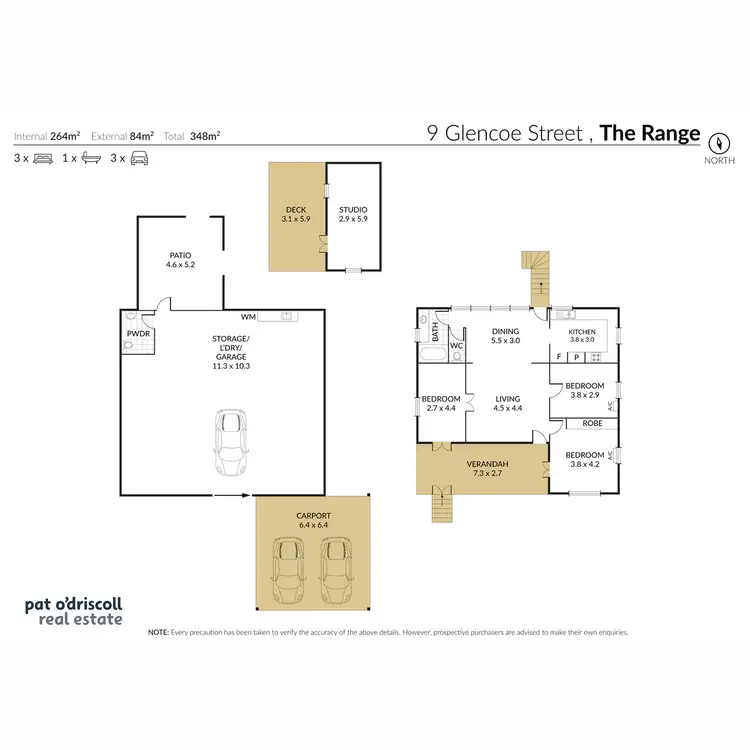 Floorplan of Homely house listing, 9 Glencoe Street, Allenstown QLD 4700