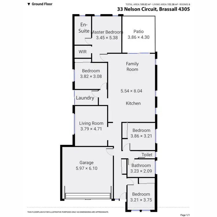 Floorplan of Homely house listing, 33 Nelson Circuit, Brassall QLD 4305