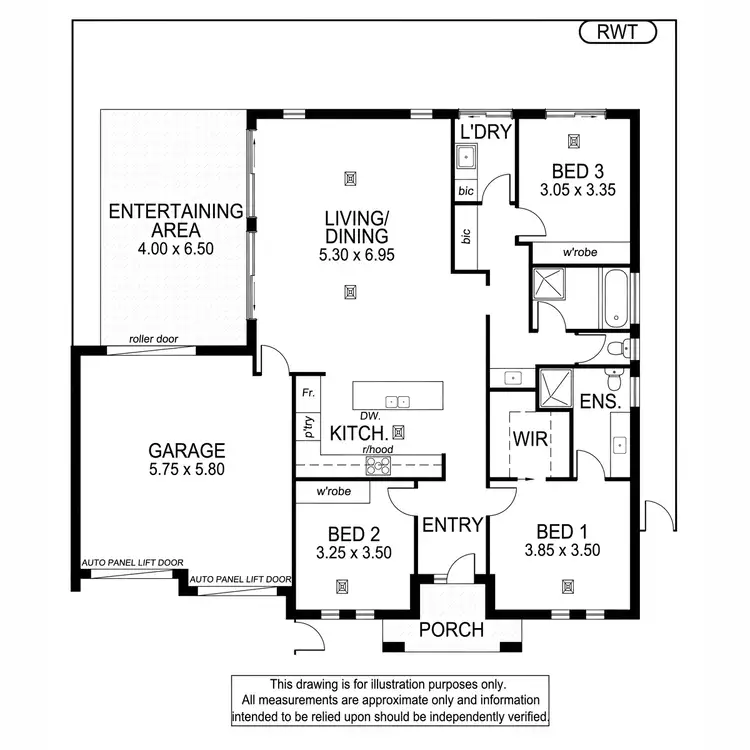 Floorplan of Homely house listing, 5 Alfred Street, Glengowrie SA 5044