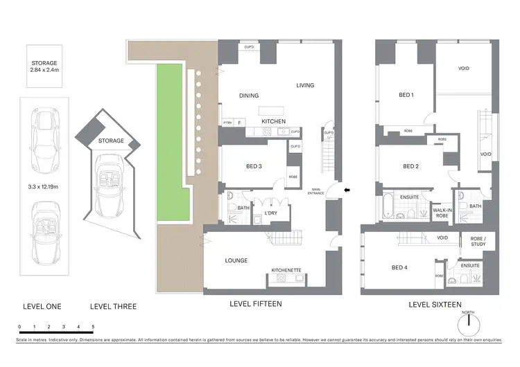 Floorplan of Homely apartment listing, 1501/101 Bathurst Street, Sydney NSW 2000