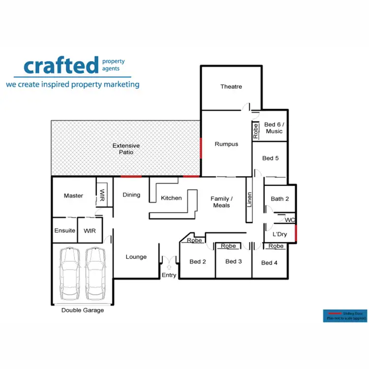 Floorplan of Homely house listing, 41 Victor Street, Boronia Heights QLD 4124