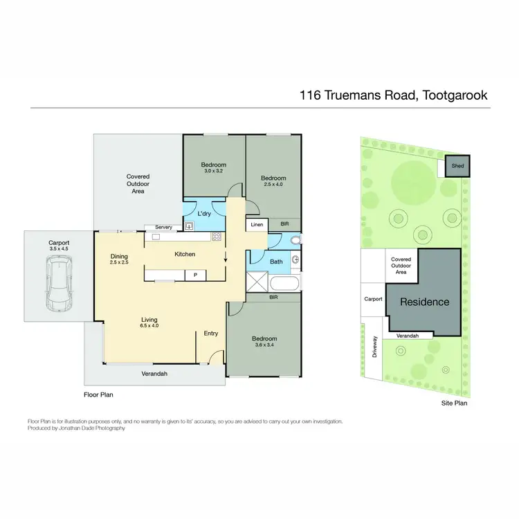 Floorplan of Homely house listing, 116 Truemans Road, Tootgarook VIC 3941