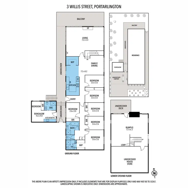 Floorplan of Homely house listing, 3 Willis Street, Portarlington VIC 3223
