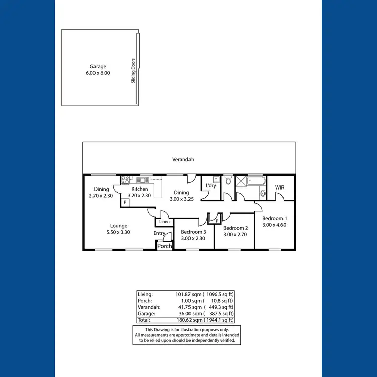 Floorplan of Homely house listing, 16 Geddes Avenue, Clare SA 5453