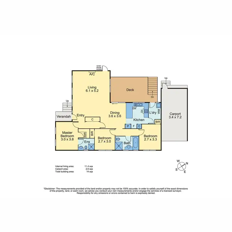 Floorplan of Homely house listing, 25 Coral Street, Frankston VIC 3199