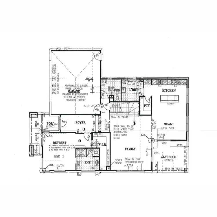 Floorplan of Homely house listing, 47 Arrowsmith Crescent, Ormeau Hills QLD 4208
