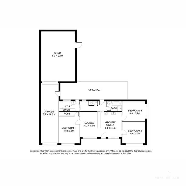 Floorplan of Homely house listing, 55 Meylin Street, Port Macdonnell SA 5291