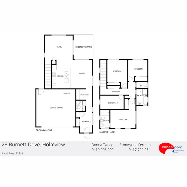 Floorplan of Homely house listing, 28 Burnett Drive, Holmview QLD 4207