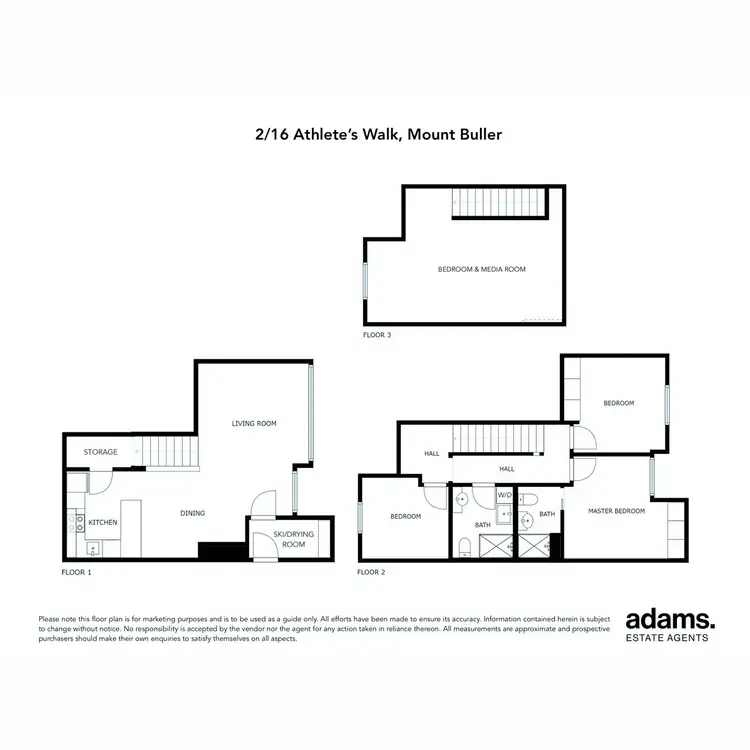 Floorplan of Homely apartment listing, 2/16 Athletes Walk, Mount Buller VIC 3723