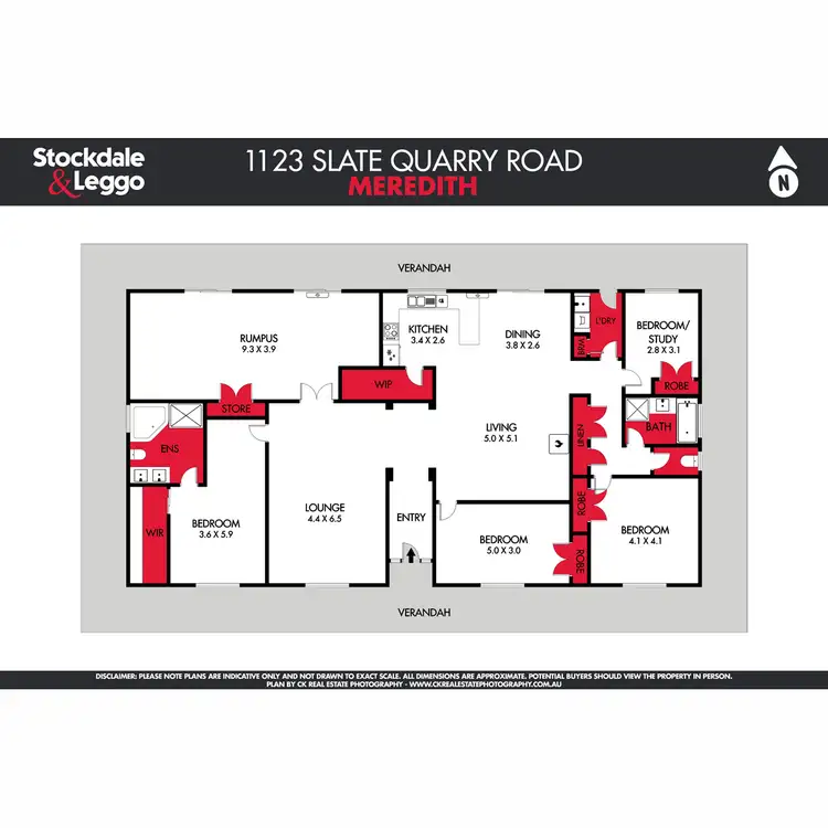 Floorplan of Homely house listing, 1123 Slate Quarry Road, Meredith VIC 3333