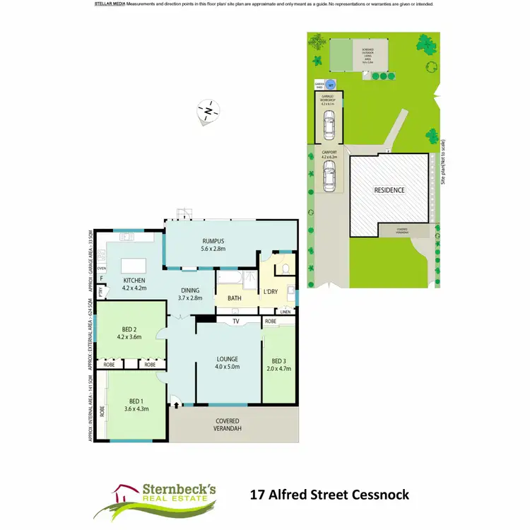 Floorplan of Homely house listing, 17 Alfred Street, Cessnock NSW 2325