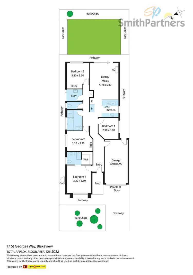Floorplan of Homely house listing, 17 St Georges Way, Blakeview SA 5114