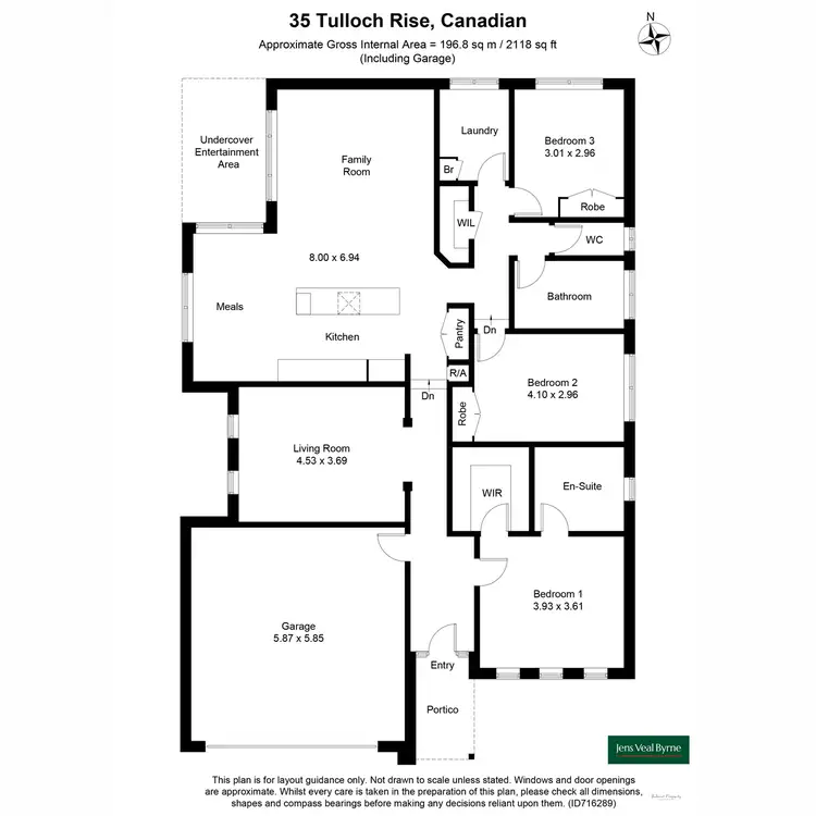 Floorplan of Homely house listing, 35 Tulloch Rise, Canadian VIC 3350