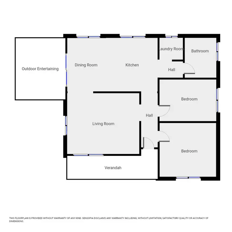 Floorplan of Homely house listing, 1625 Warrnambool - Caramut Road, Winslow VIC 3281