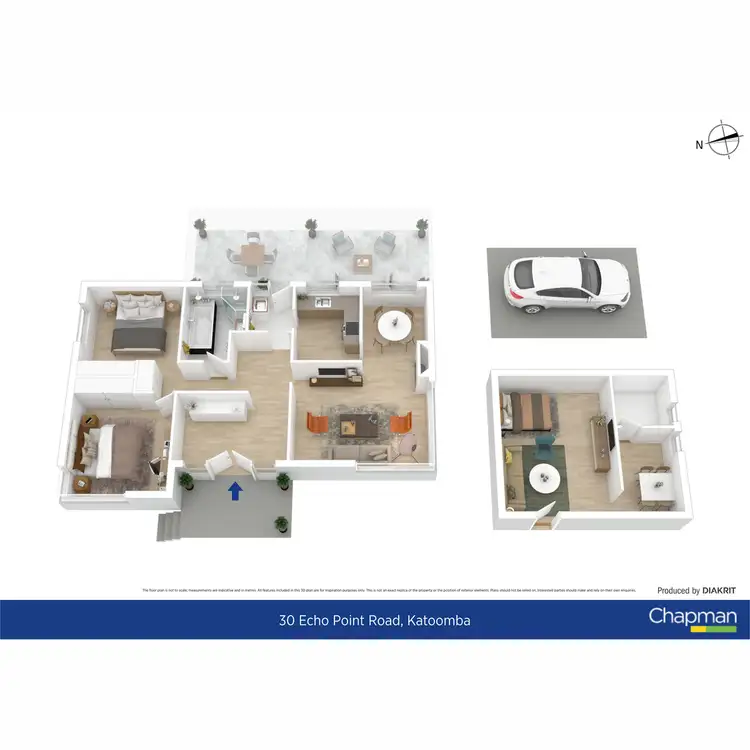 Floorplan of Homely house listing, 30 Echo Point Road, Katoomba NSW 2780