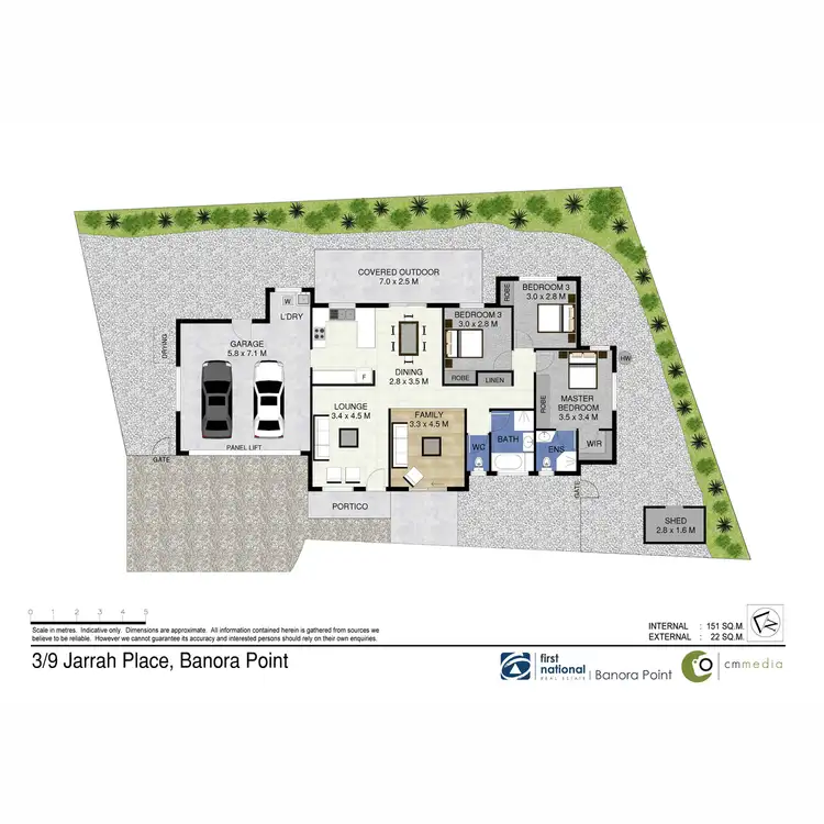 Floorplan of Homely house listing, 3/9 Jarrah Place, Banora Point NSW 2486