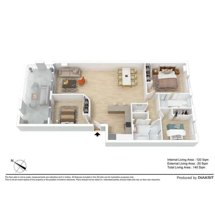 Floorplan of Homely unit listing, 12/50 Enborisoff Street, Taigum QLD 4018