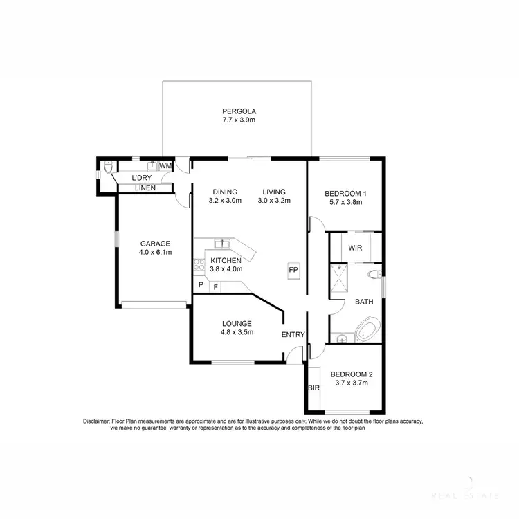 Floorplan of Homely house listing, 10 Greenway Place, Mount Gambier SA 5290