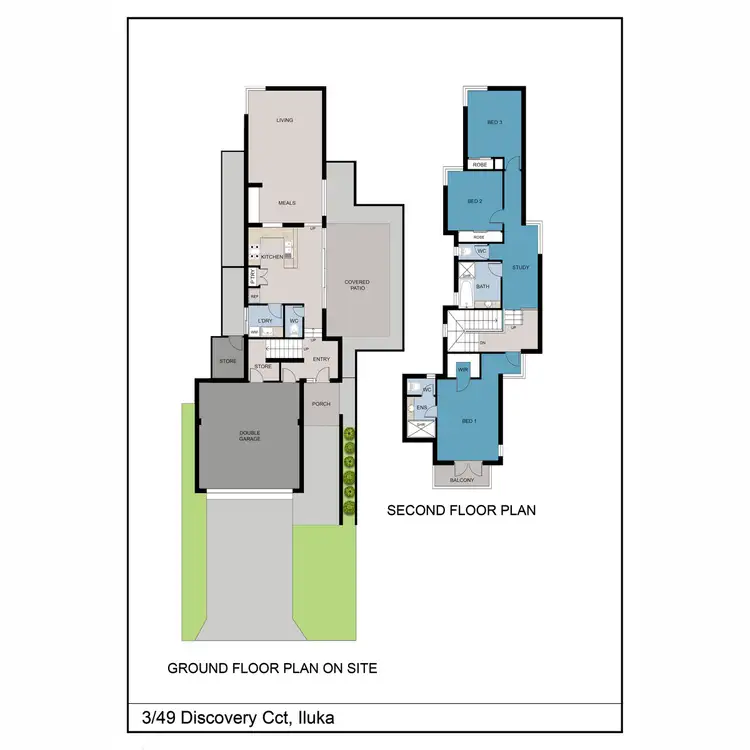 Floorplan of Homely house listing, 3/49 Discovery Circuit, Iluka WA 6028
