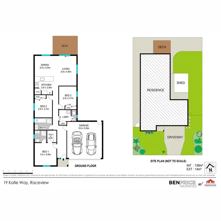 Floorplan of Homely house listing, 19 Katie Way, Raceview QLD 4305