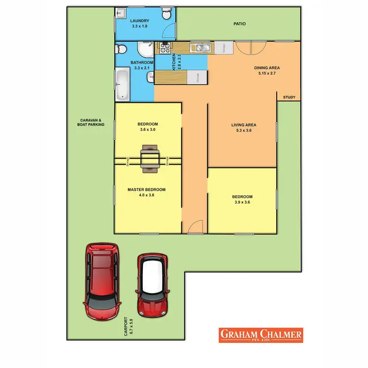 Floorplan of Homely house listing, 142 Macarthur Street, Sale VIC 3850