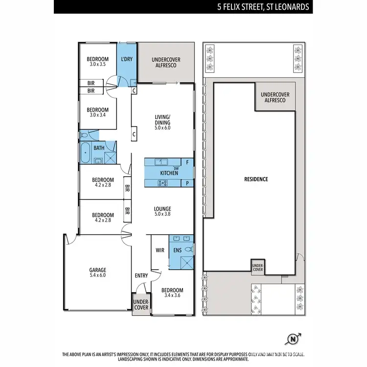 Floorplan of Homely house listing, 5 Felix Street, St Leonards VIC 3223
