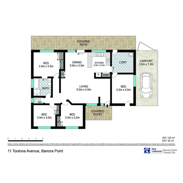 Floorplan of Homely house listing, 11 Toolona Avenue, Banora Point NSW 2486