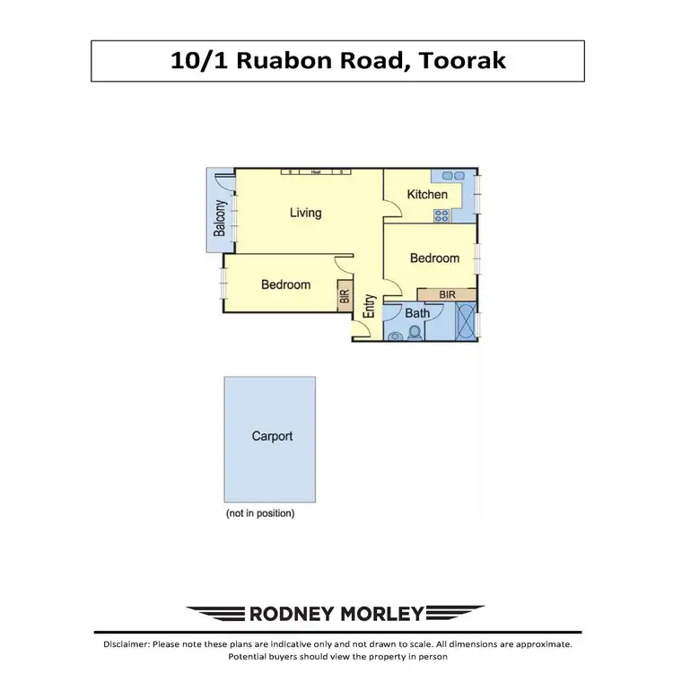 Floorplan of Homely apartment listing, 10/1 Ruabon Road, Toorak VIC 3142
