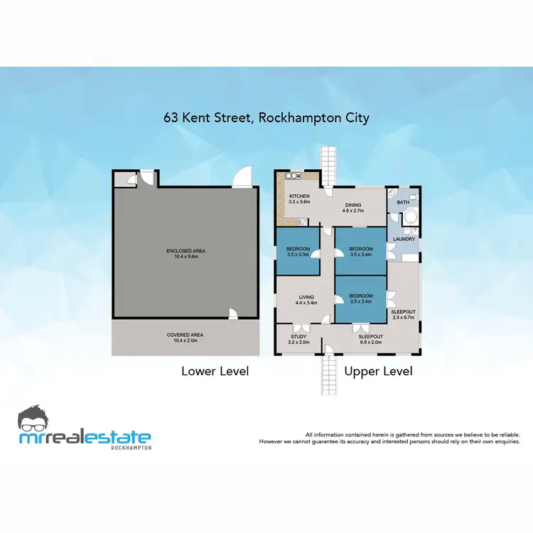 Floorplan of Homely house listing, 63 Kent Street, Rockhampton City QLD 4700
