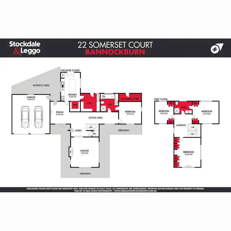 Floorplan of Homely house listing, 22 Somerset Court, Bannockburn VIC 3331