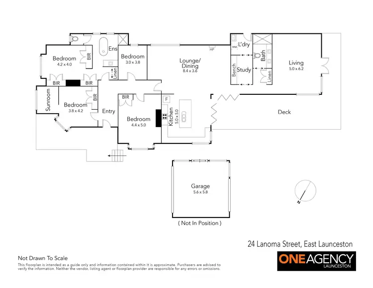 Floorplan of Homely house listing, 24 Lanoma Street, East Launceston TAS 7250
