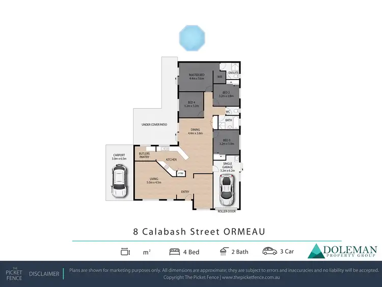 Floorplan of Homely house listing, 8 Calabash Street, Ormeau QLD 4208