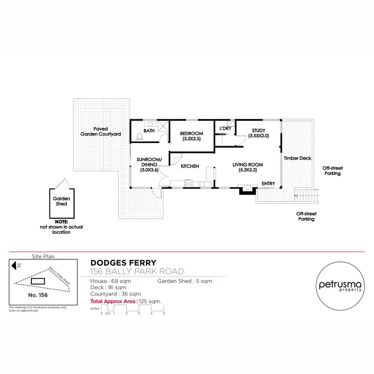 Floorplan of Homely house listing, 156 Bally Park Road, Dodges Ferry TAS 7173