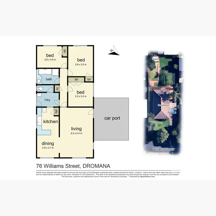 Floorplan of Homely house listing, 76 Williams Street, Dromana VIC 3936