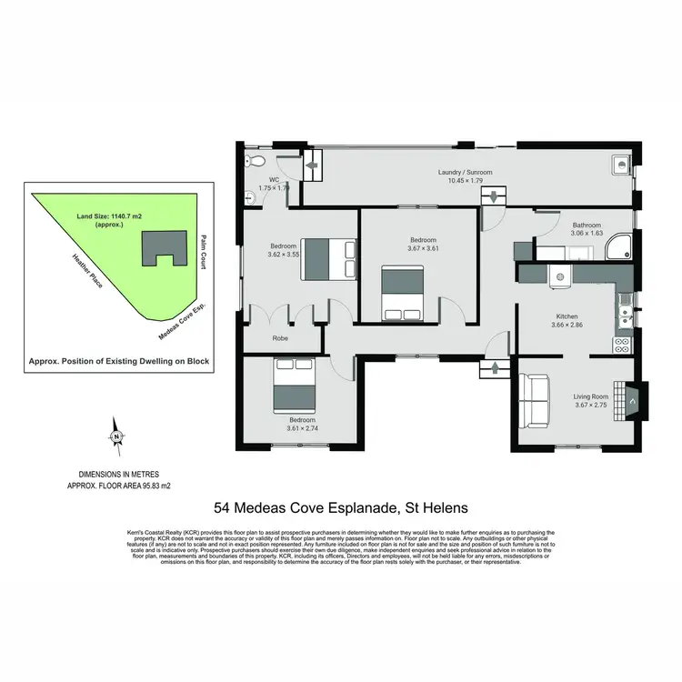 Floorplan of Homely house listing, 54 Medeas Cove Esplanade, St Helens TAS 7216