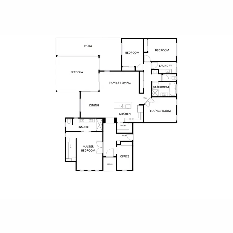 Floorplan of Homely house listing, 16 Coverdale Drive, Wodonga VIC 3690