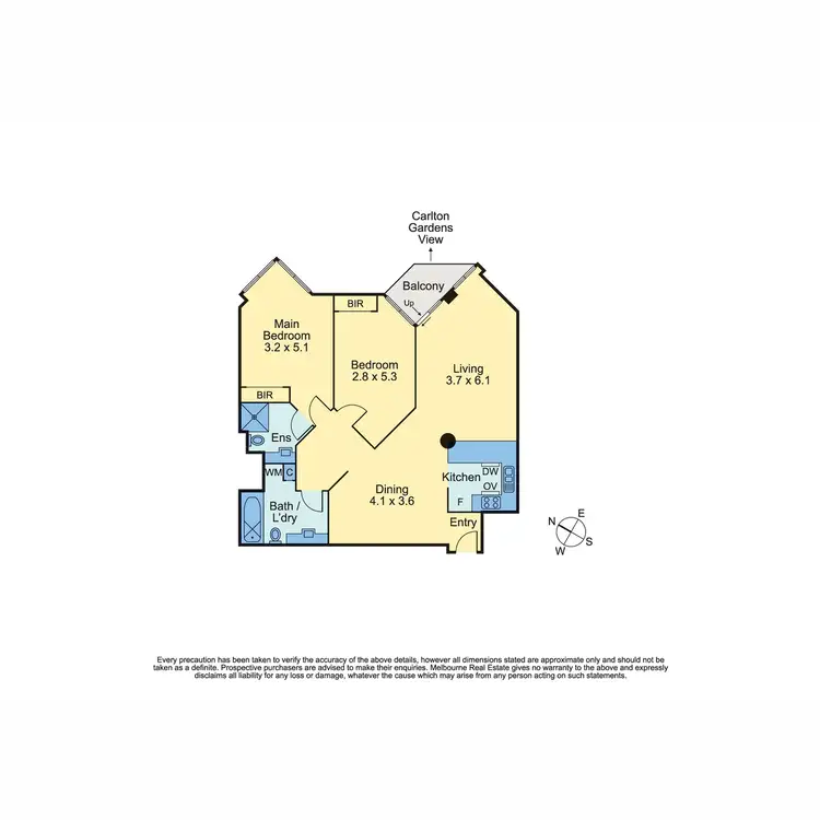 Floorplan of Homely apartment listing, 605/333 Exhibition Street, Melbourne VIC 3000