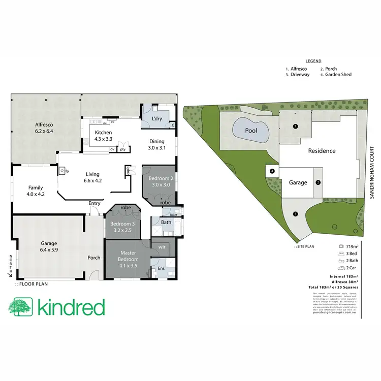Floorplan of Homely house listing, 5 Sandringham Court, Kippa-ring QLD 4021