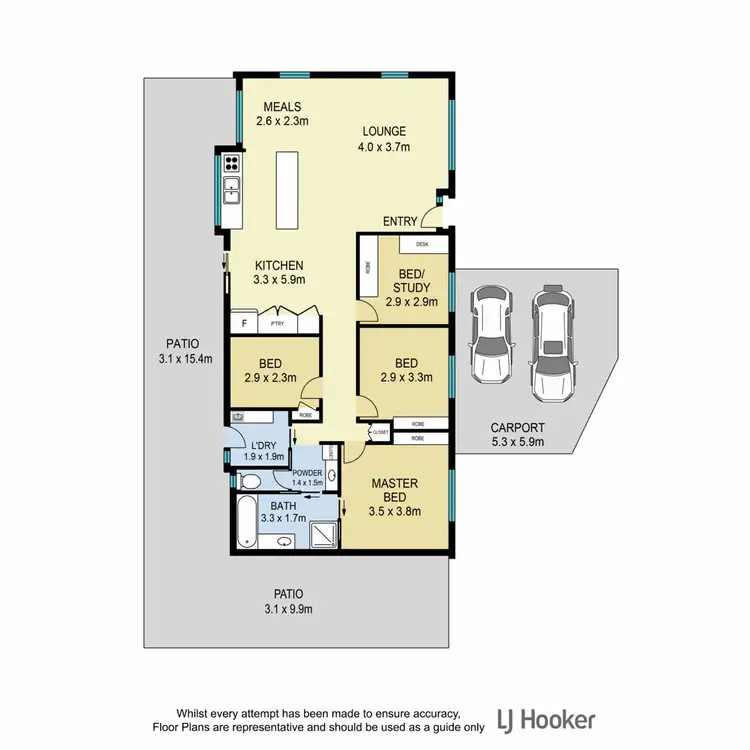 Floorplan of Homely house listing, 2 Cooloola Court, Everton Hills QLD 4053